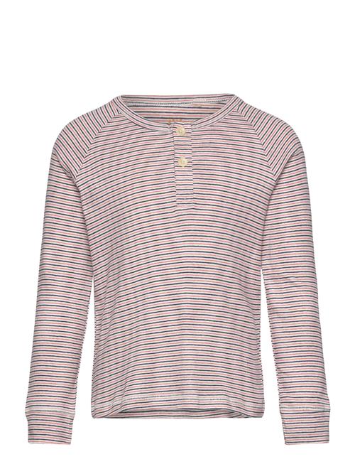 Copenhagen Colors Striped Long Sleeve Grandad Copenhagen Colors Patterned