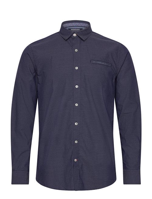 Sebago Dobby Striped Shirt Sebago Navy