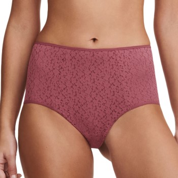 Chantelle Trusser EasyFeel Norah High Waist Brief Mørkrosa  nylon 40 Dame