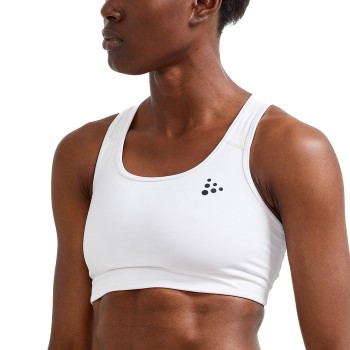 Craft Bh Classic Training Bra Hvid polyester X-Small Dame