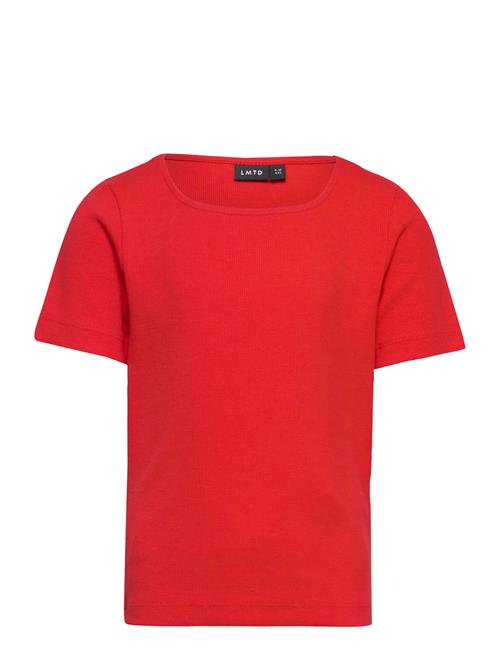 LMTD Nlfdida Ss Square Neck Top LMTD Red