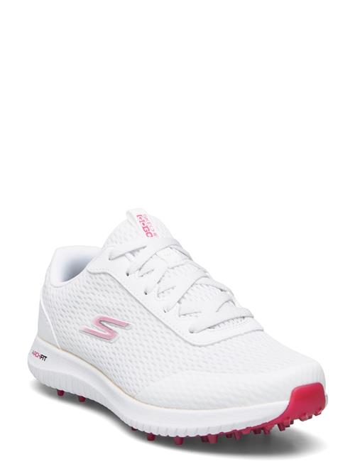 Se Skechers Womens Go Golf Max - Fairway 3 - Water Repellent Skechers White ved Booztlet