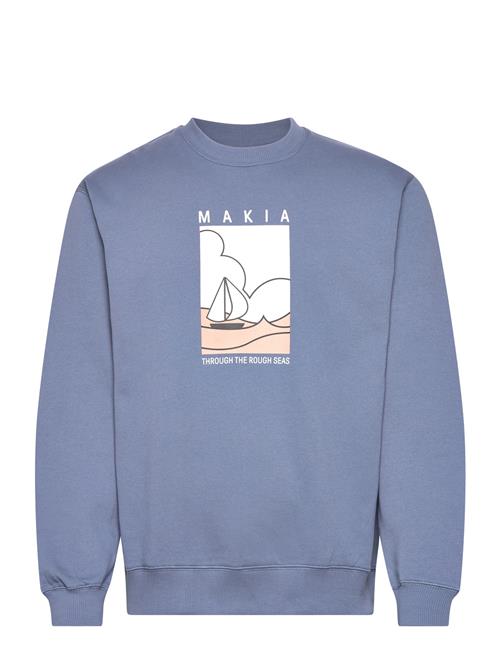 Makia Sailaway Sweatshirt Makia Blue