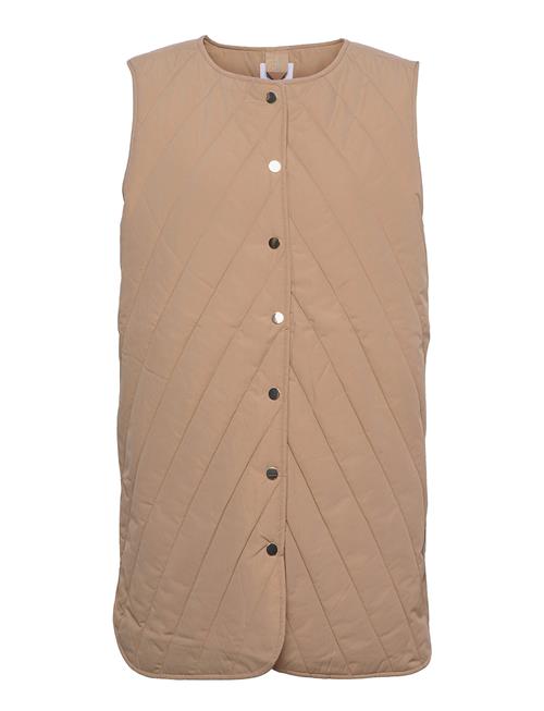 Se Saint Tropez Halimosz Vest Saint Tropez Beige ved Booztlet