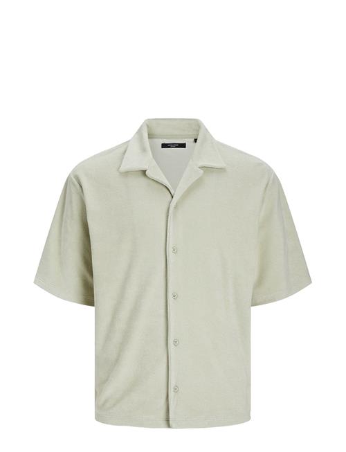 Jack & Jones Jprbla Terry Ss Resort Shirt Jack & J S Green