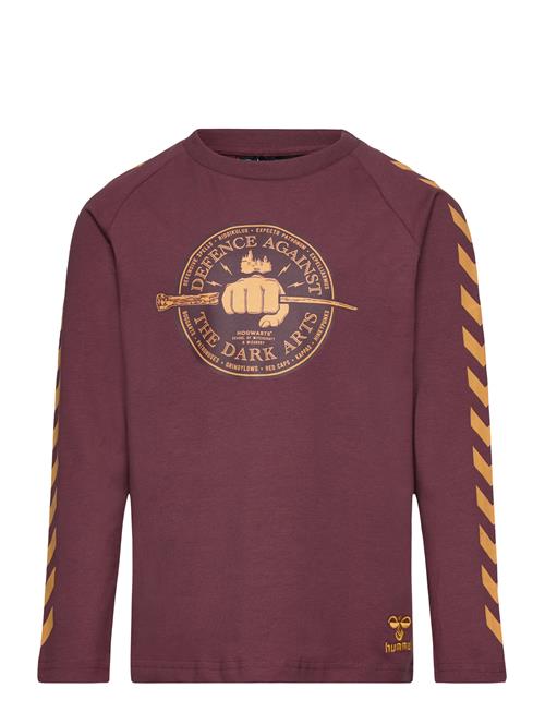 Hummel Hmlharry Potter T-Shirt Ls Hummel Burgundy