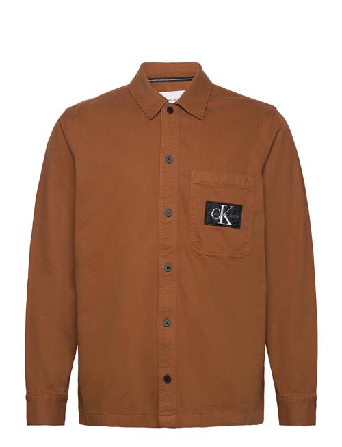 Calvin Klein Jeans Utility Overshirt Calvin Klein Jeans Brown