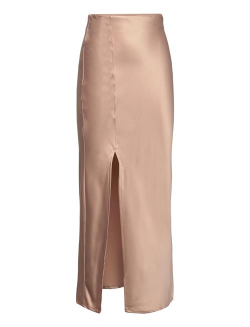 Diemen Satin Skirt Grunt Beige