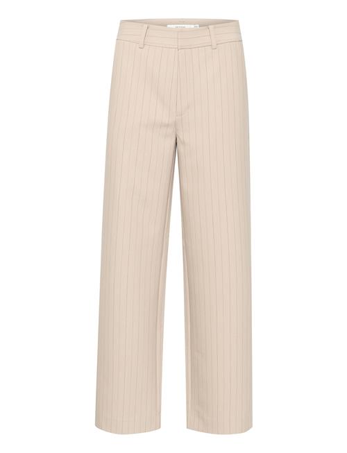 Se Gestuz Joellegz Pinstripe Mw Pants Gestuz Cream ved Booztlet