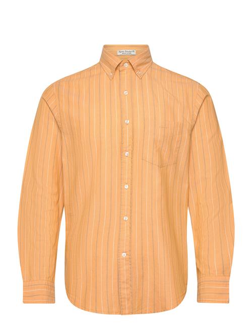 GANT Reg Archive Oxford Stripe Shirt GANT Orange