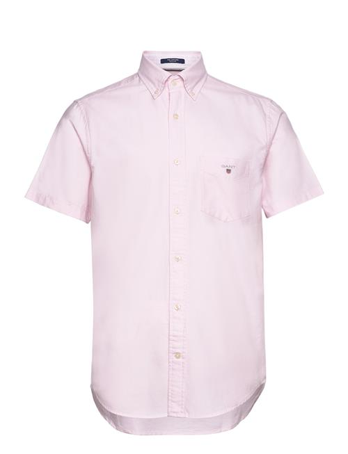 GANT Reg Oxford O.shield Ss Shirt GANT Pink