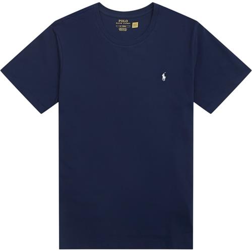 Se Polo Ralph Lauren Cotton Jersey T-shirt Navy ved Quint