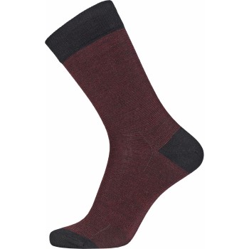 Egtved Strømper Twin Wool Cotton Sock Rød Str 45/48