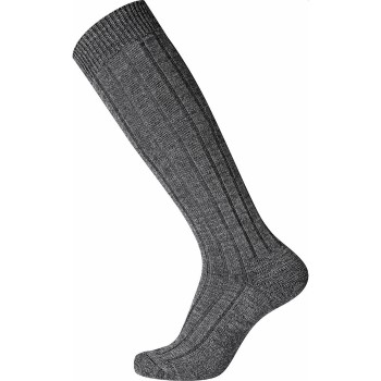 Egtved Strømper Wool Heavy Kneehigh Sock Mørkgrå  uld Str 45/48 Herre