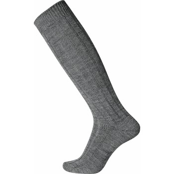 Egtved Strømper Wool Kneehigh Sock Lysegrå Str 45/48 Herre