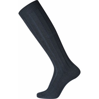 Egtved Strømper Wool Kneehigh Sock Marineblå Str 40/45 Herre