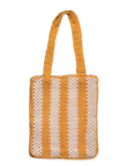 Bucket Crochet Bag Mango Orange