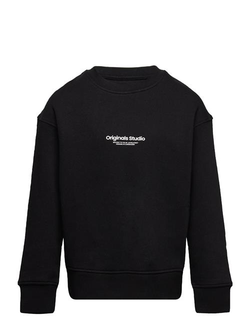 Se Jack & Jones Jorvesterbro Sweat Crew Neck Noos Jnr Jack & J S Black ved Booztlet