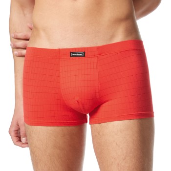 Bruno Banani Check Line 2 0 Hipshort Rød polyamid Large Herre