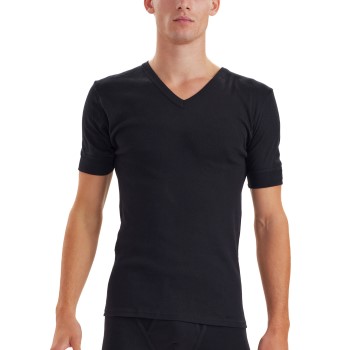 Se JBS Basic Original V-neck T-shirt Sort bomuld 3XL Herre ved Timarco