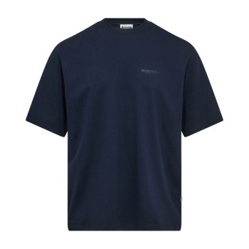 Resteröds Mid Sleeve T-Shirt Marineblå økologisk bomuld Large Herre