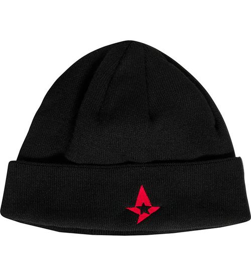 Hummel Hummel Beanie - Strik - AST Fan Red Logo - Sort