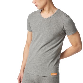 Bruno Banani Warm Up V-Shirt Grå bomuld Large Herre