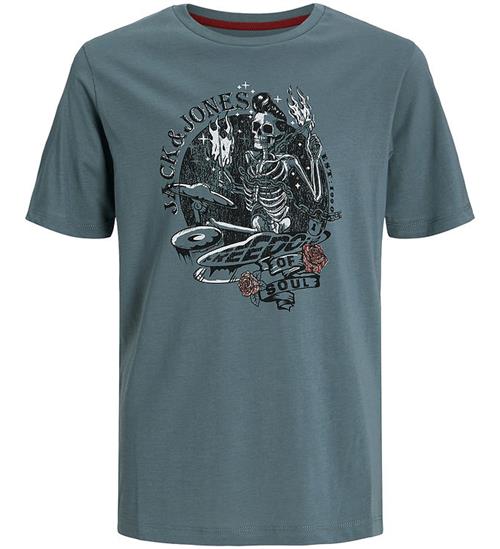 Jack & Jones Jack & Jones T-Shirt - JjSkull - Goblin Blue