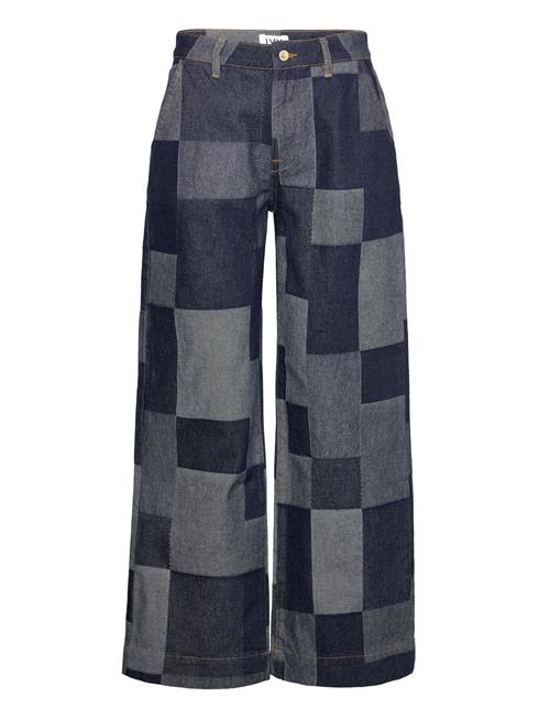 IVY Copenhagen Ivy-Augusta Patchwork Pant IVY Copenhagen Blue