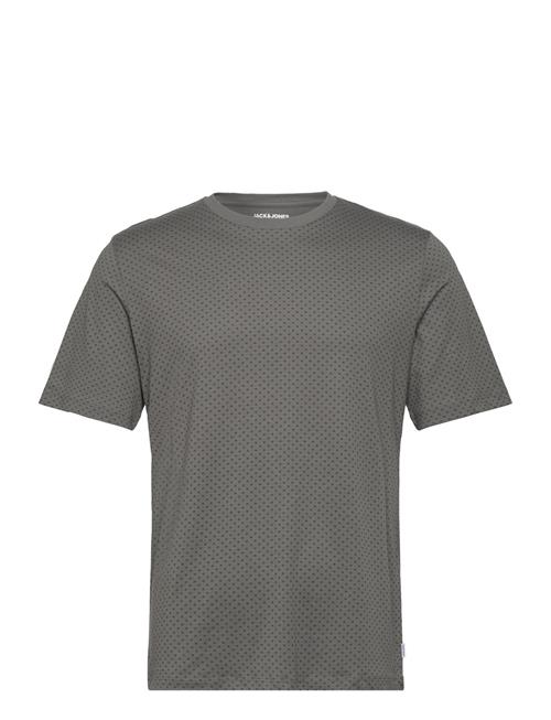 Se Jack & Jones Jjkota Tee Ss Crew Neck Jack & J S Grey ved Booztlet