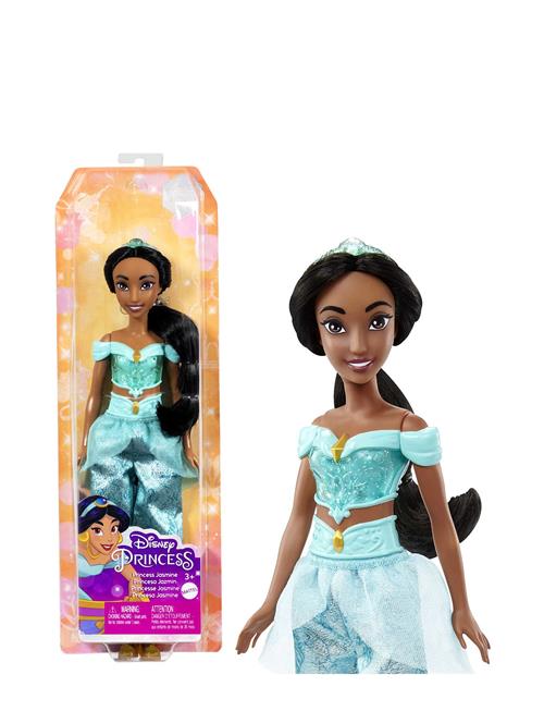 Disney Princess Jasmine Doll With Sparkling Fashion & Accessories, Inspired By Aladdin Movie Disney Princess Patterned
