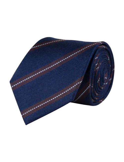 Portia 1924 Regimental Silk Tie Portia 1924 Navy