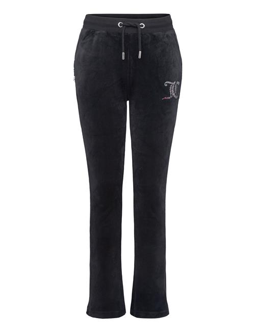 Luxe Ombre Diamante Velour Bootcut Juicy Couture Black