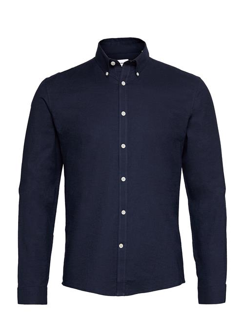 Oxford Superflex Shirt L/S Lindbergh Navy