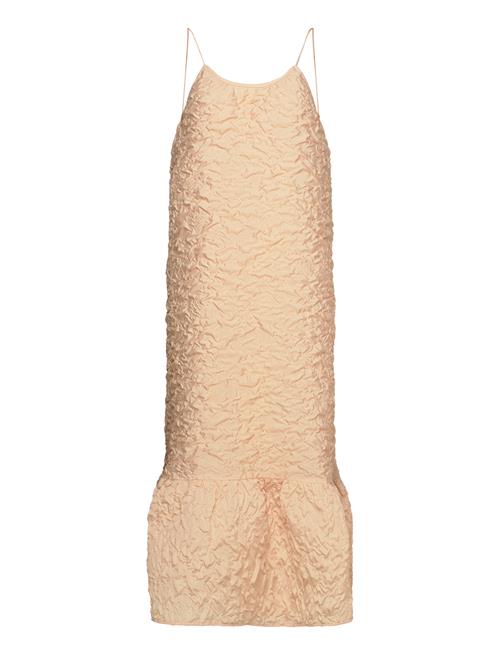 Chassidy Halterneck Dress Notes Du Nord Beige