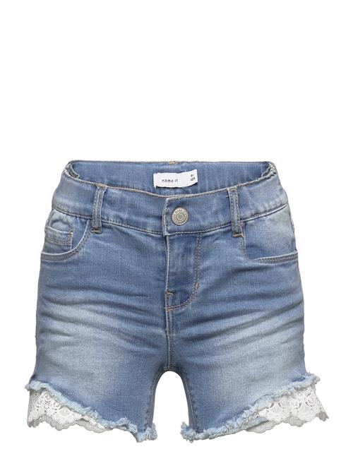 name it Nkfsalli Slim Dnm Shorts 5372-Ha Noos Name It Blue