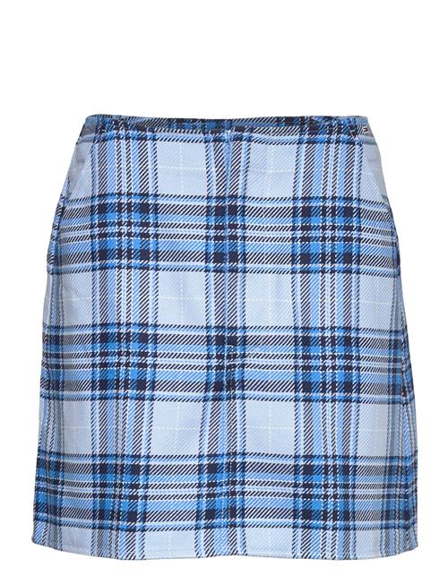 Tommy Jeans Tjw Check Mini Skirt Tommy Jeans Blue