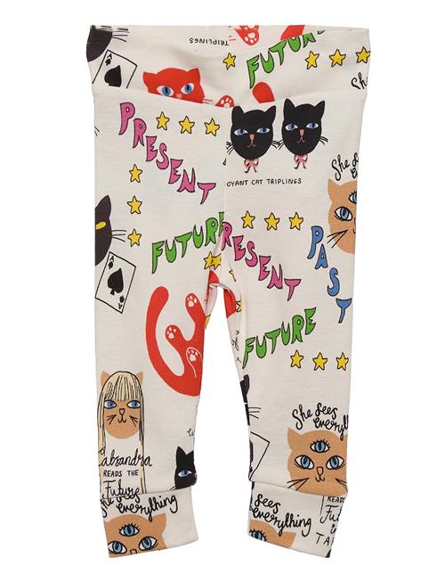 Mini Rodini Clairvoyant Cats Aop Nb Leggings Mini Rodini Patterned