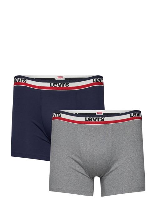 Levis Men Spw Logo Boxer Brief Org 2P Levi´s Patterned