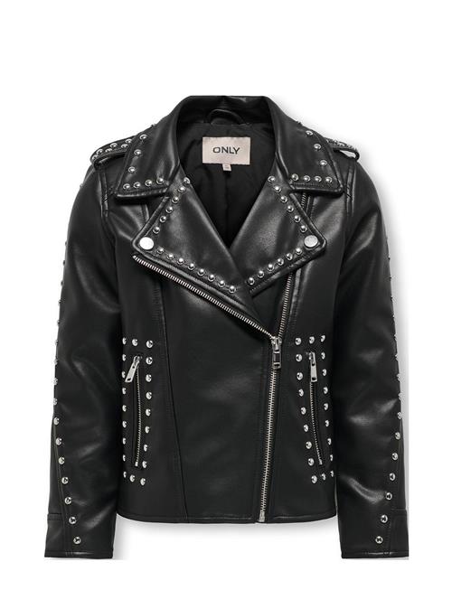 Kids Only Kogsia Studded Faux Leather Biker Otw Kids Only Black