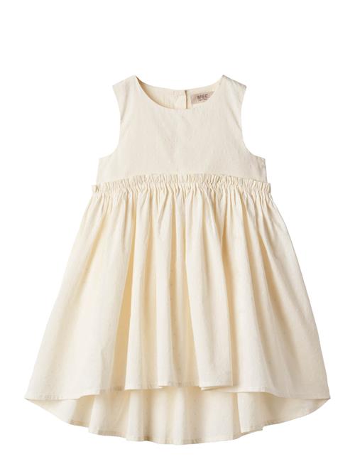 Wheat Dress Vilna Wheat White