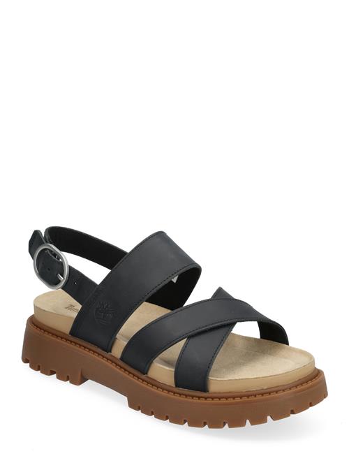 Clairemont Way Backstrap Sandal Black Full Grain Timberland Black