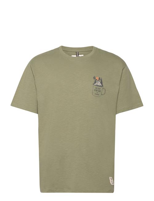 Se Fat Moose Wave Tee Fat Moose Khaki ved Booztlet