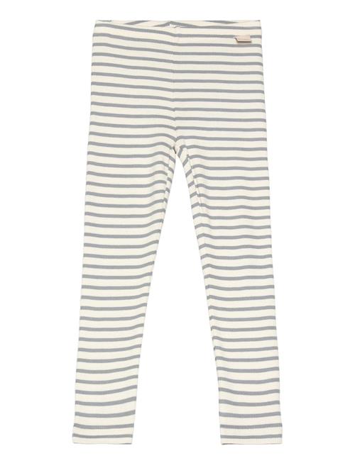 Se Petit Piao Legging Modal Striped Petit Piao Patterned ved Booztlet