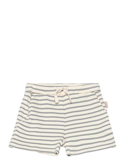 Petit Piao Shorts Modal Striped Petit Piao Blue