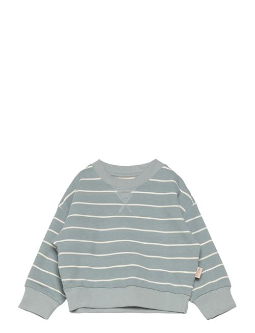 Se Petit Piao Sweat Shirt Line Petit Piao Blue ved Booztlet