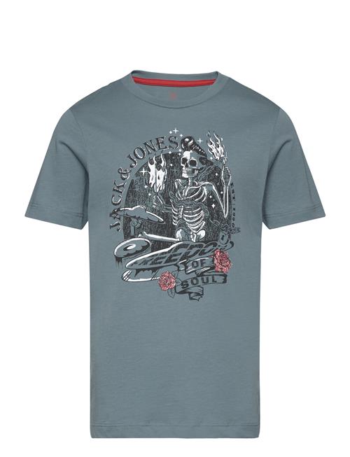 Jack & Jones Jjskull Rock Tee Ss Crew Neck Jnr Jack & J S Blue