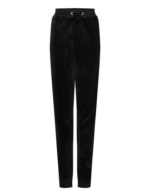 Juicy Couture Diamante Velour Slim Joggers Juicy Couture Black