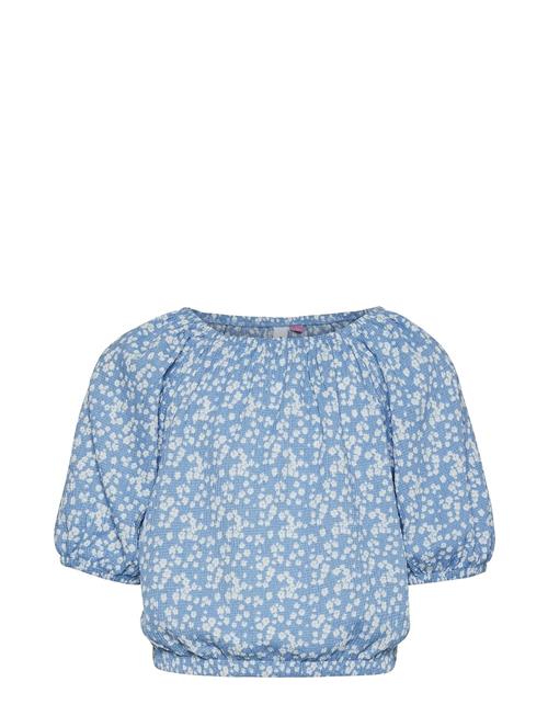 Se Vero Moda Girl Vmhaya 2/4 Top Jrs Girl Vero Moda Girl Blue ved Booztlet