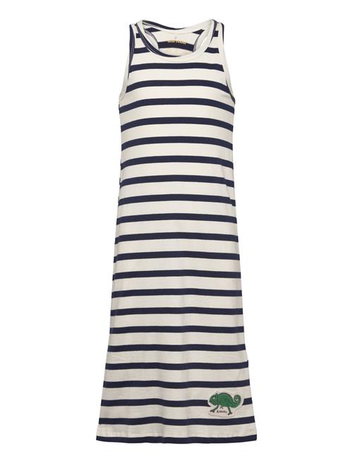 Mini Rodini Lizard Patch Tank Dress Mini Rodini Patterned